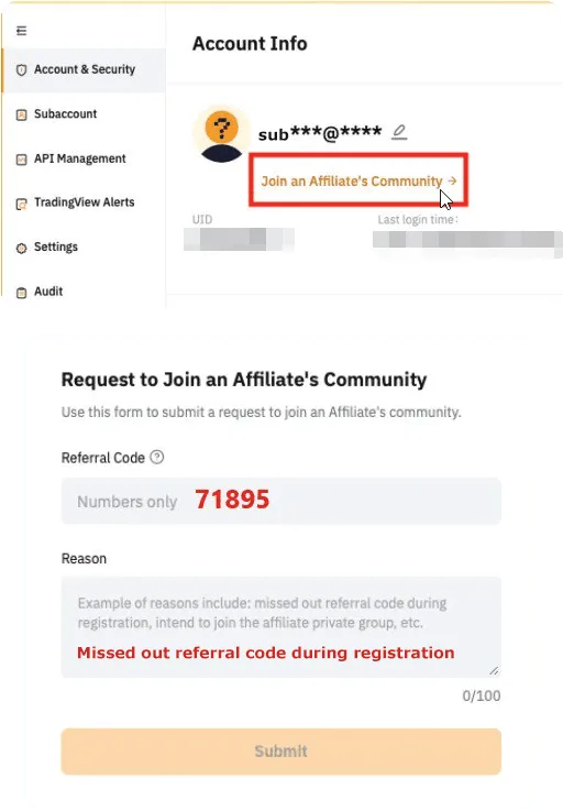Reflink ByBit